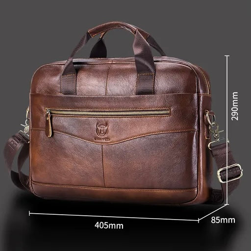 Classic Leather Office Bag Habicare