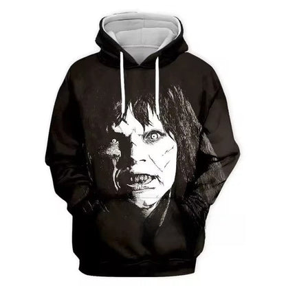 3d digital printing street men's crown sweatshirt