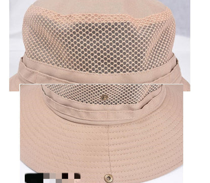 4 Colours Sun Hat Bucket Outdoor Fishing Hiking Cap UV Protection dealonline.co.nz