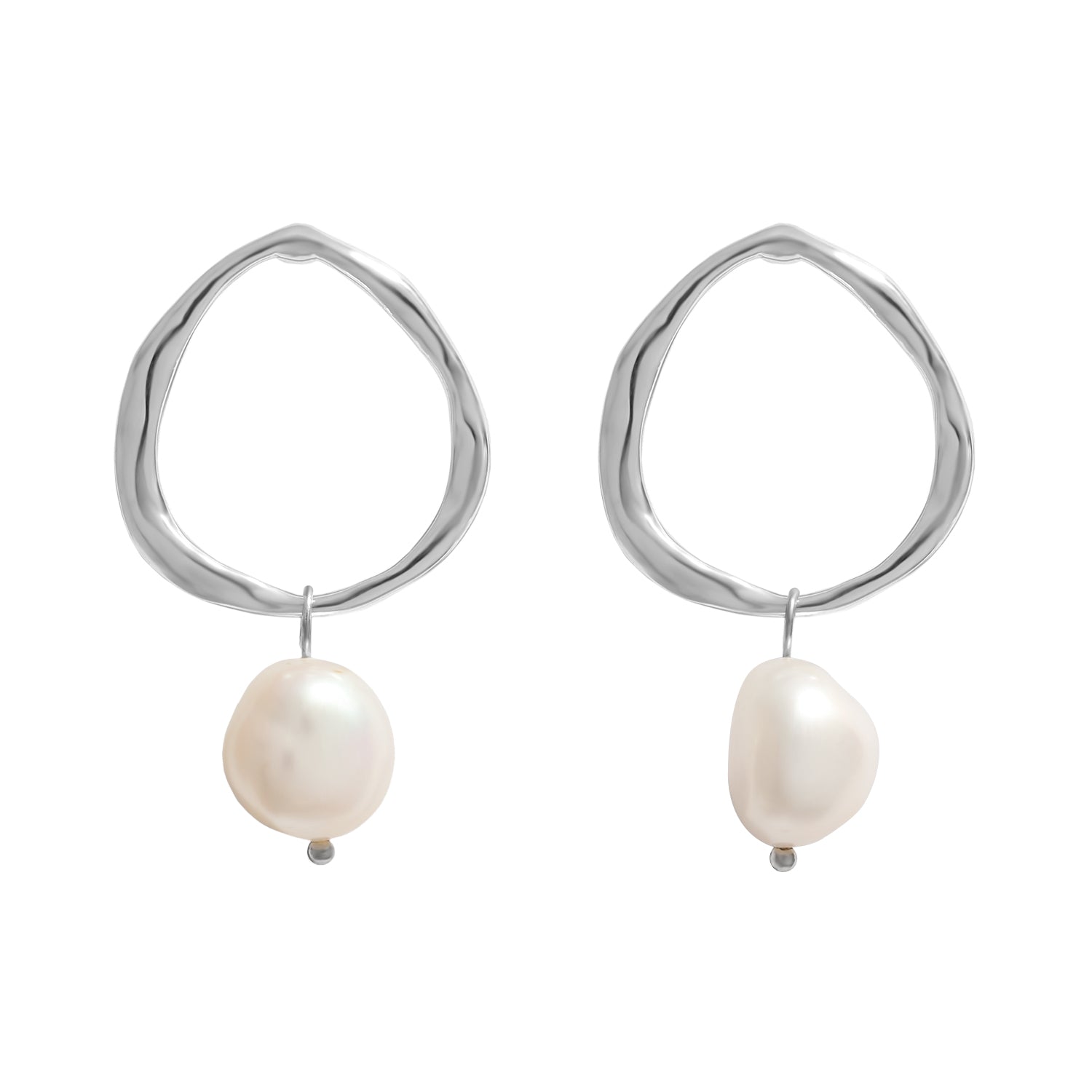 FIJI PEARL HOOPS 2,2CM-1