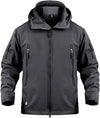Men's Military Tactical Soft Shell Jacket Coat Water Resistant Windbreaker