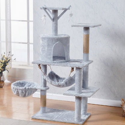 Cat Tree Scratching Post with Mouse 125CM dealonline.co.nz
