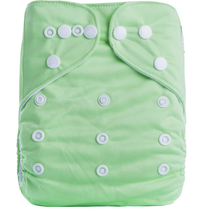 Reusable Cloth Nappies - One Size Fits 3-17kg with Bamboo Insert