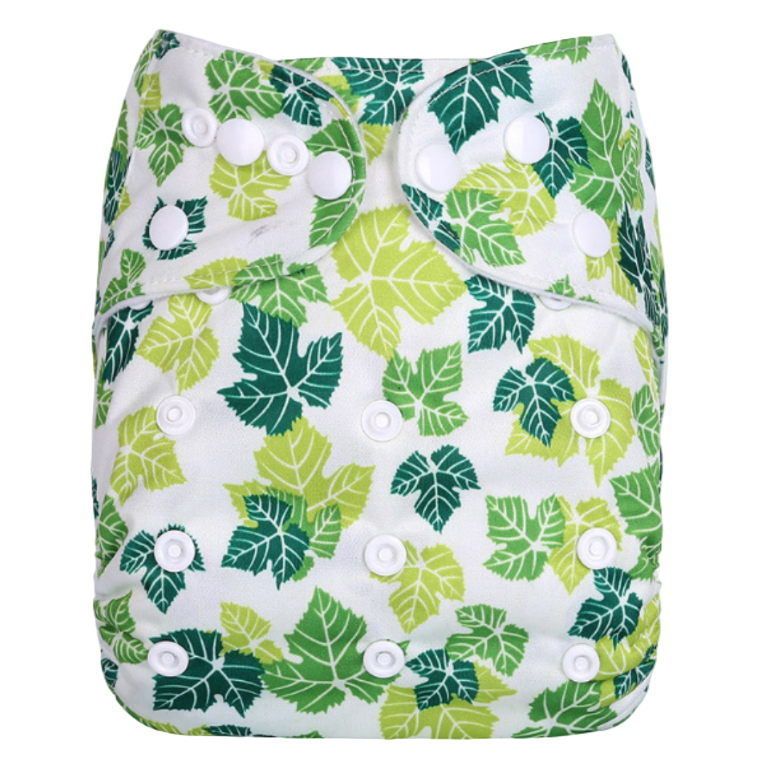 Reusable Cloth Nappies - One Size Fits 3-17kg, Eco-Friendly