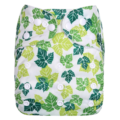 Reusable Cloth Nappies - One Size Fits 3-17kg, Eco-Friendly