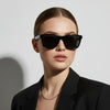 HD Polarized lens Sports Sunglasses Anti-Blue Ray Hydrophobic - Black