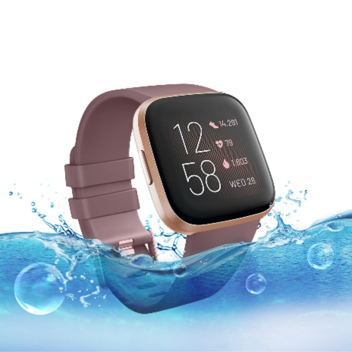 Soft Silicone Sport Band for the Fitbit Versa SE (available in 26 colours) Habicare