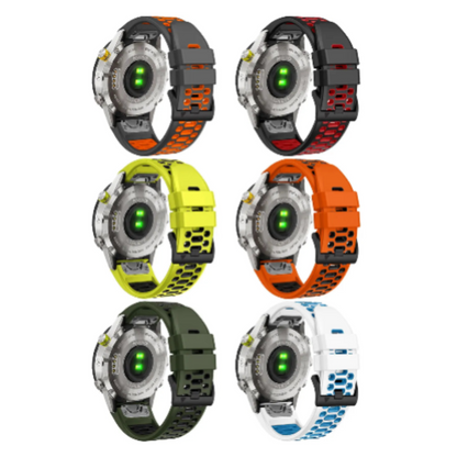 Quick Fit Silicone Strap for the Garmin Fenix 8 (51mm)(available in 12 colours) Habicare
