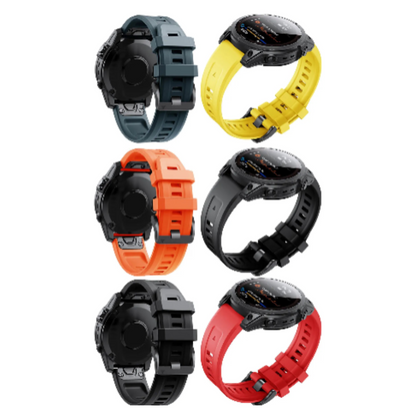 QuickFit Silicone Strap for th Garmin Instinct 2 (available in 12 colours) Habicare