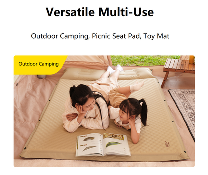 Self-Inflating Mattress – Double Size | Outdoor & Home Use ECOTREK