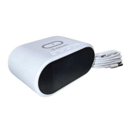 Maxguard 15W 2 IN 1 Alarm Clock & Wireless Charger 9eight5
