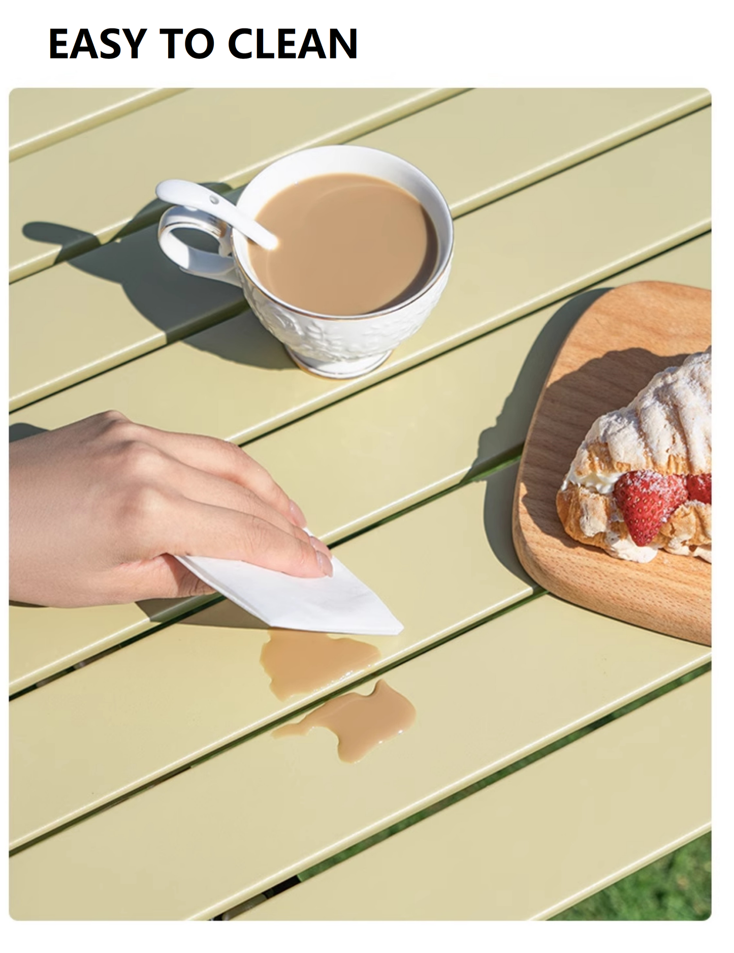 Portable and Lightweight Outdoor Folding Table – Camping and Picnics ECOTREK