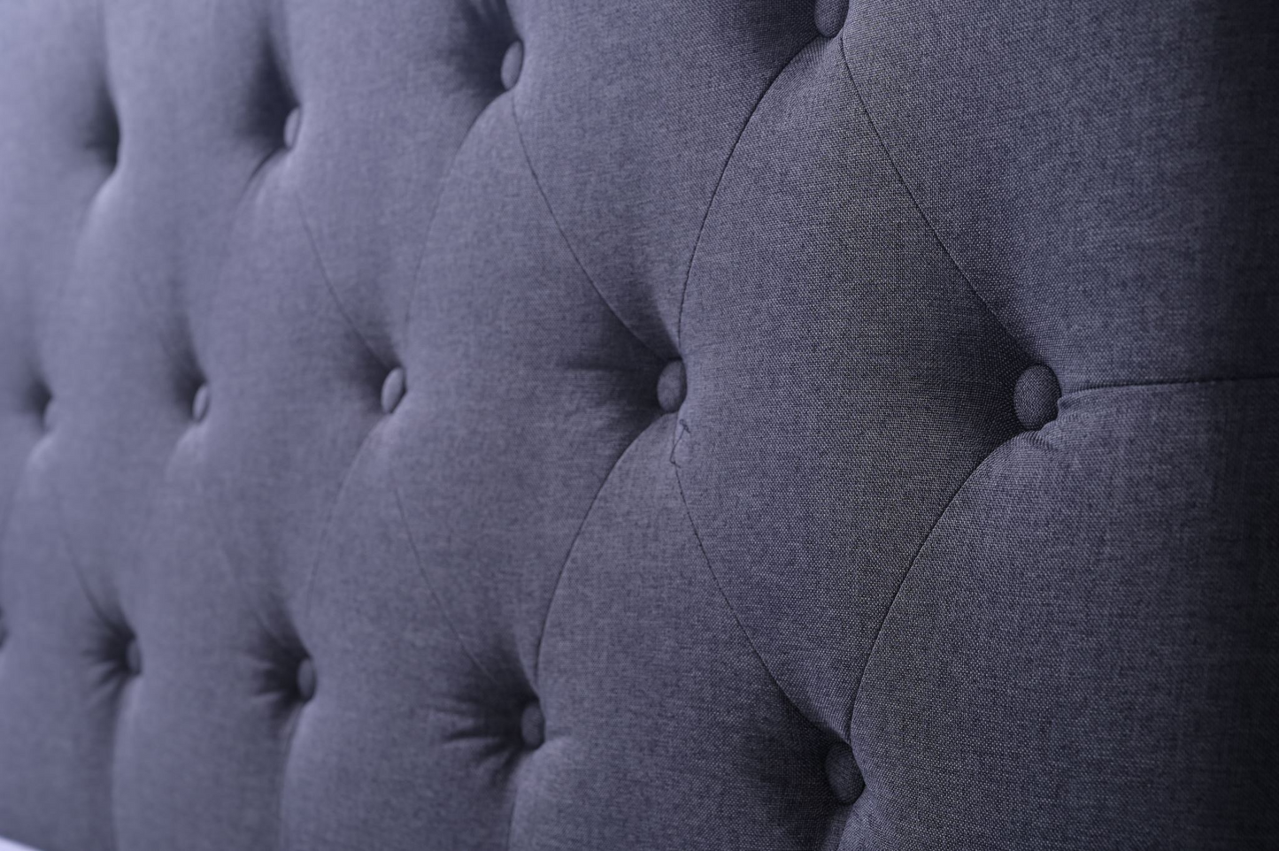 Fenland Headboard Grey King sue-e furniture