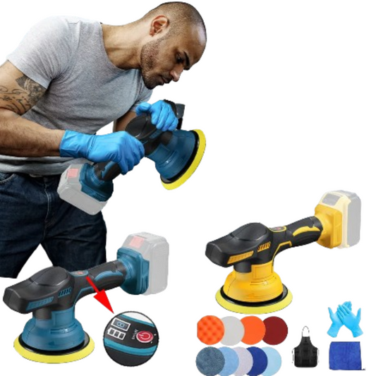 Cordless Car Polisher 18–21V – 8-Speed (available in 4 types) Habicare