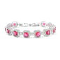 Adjustable full diamond bracelet for women