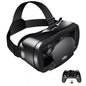 3D VR Headset with Headphones & Controller Habicare