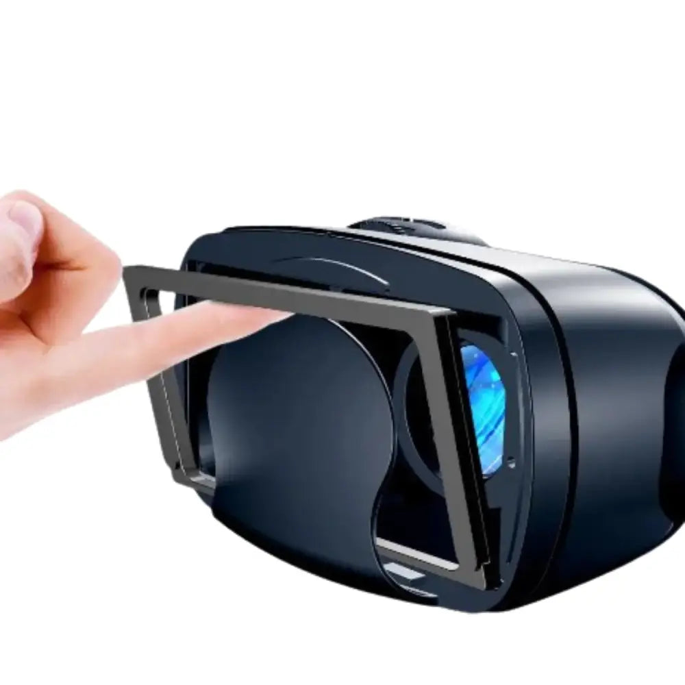 3D VR Headset with Headphones & Controller 9eight5