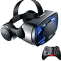 3D VR Headset with Headphones & Controller Habicare