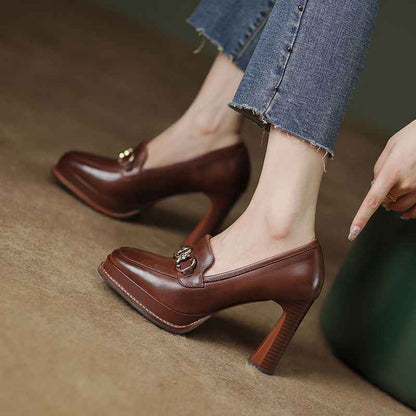Chunky heels