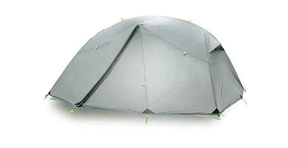 Four Season Double Layer Camping Tent - 2-3 Person Aluminum Pole Waterproof Tent