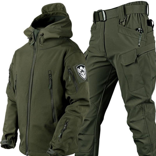 Military Tactical Soft Shell Jacket Coat Cargo Pants Suit Size M-3XL dealonline.co.nz