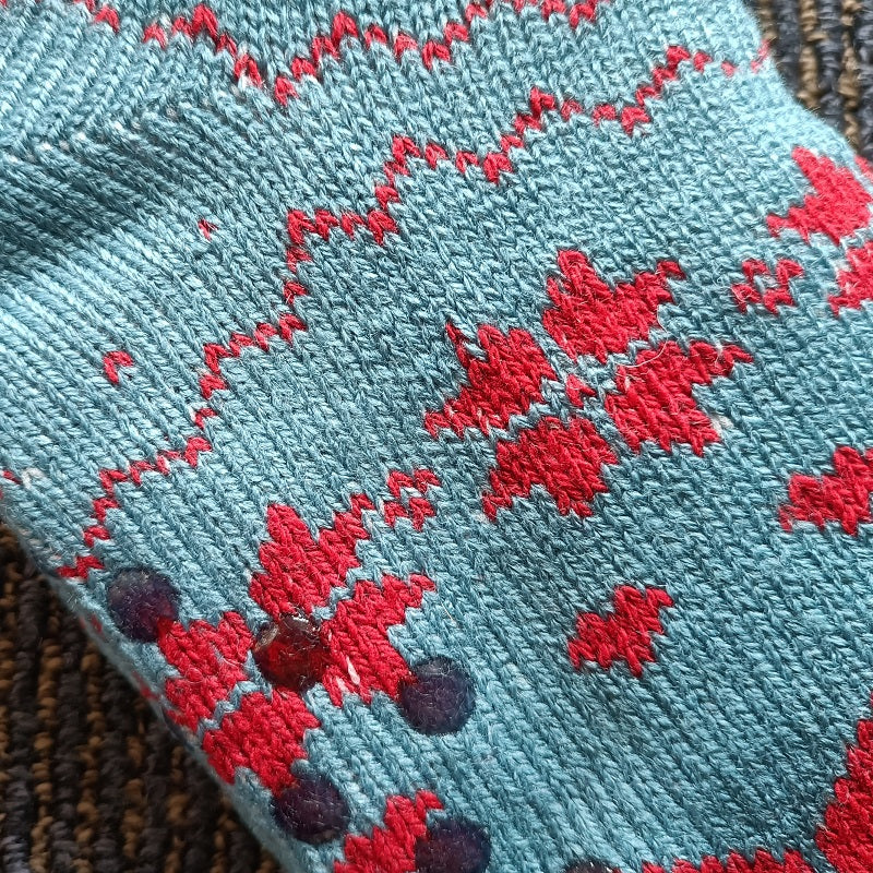 4 Pairs Womens Slipper Fuzzy Socks Winter Super Warm Soft Socks with Grippers dealonline.co.nz