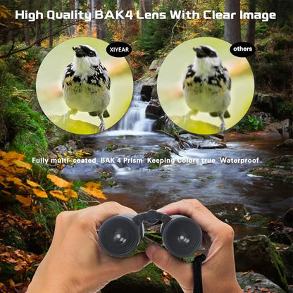 40x22 HD Binoculars – Long Range Mini Telescope with BAK4 Optics Habicare