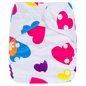 Reusable Cloth Nappies - One Size Fits 3-17kg with Bamboo Insert