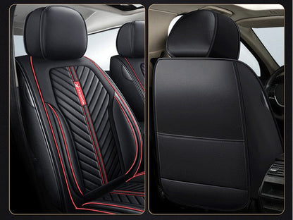 Car Seat Cover Faux Leather Cushion 5 Seater Full Set Front Rear Premium Quality dealonline.co.nz