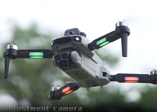Brushless Motors Obstacle Avoidance Drone Dual Camera WiFi FPV Foldable Altitude dealonline.co.nz