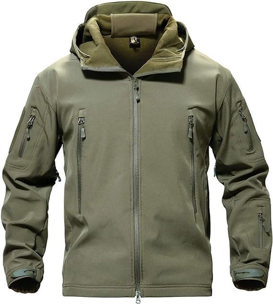 Men's Military Tactical Soft Shell Jacket Coat Water Resistant Windbreaker M-3XL dealonline.co.nz