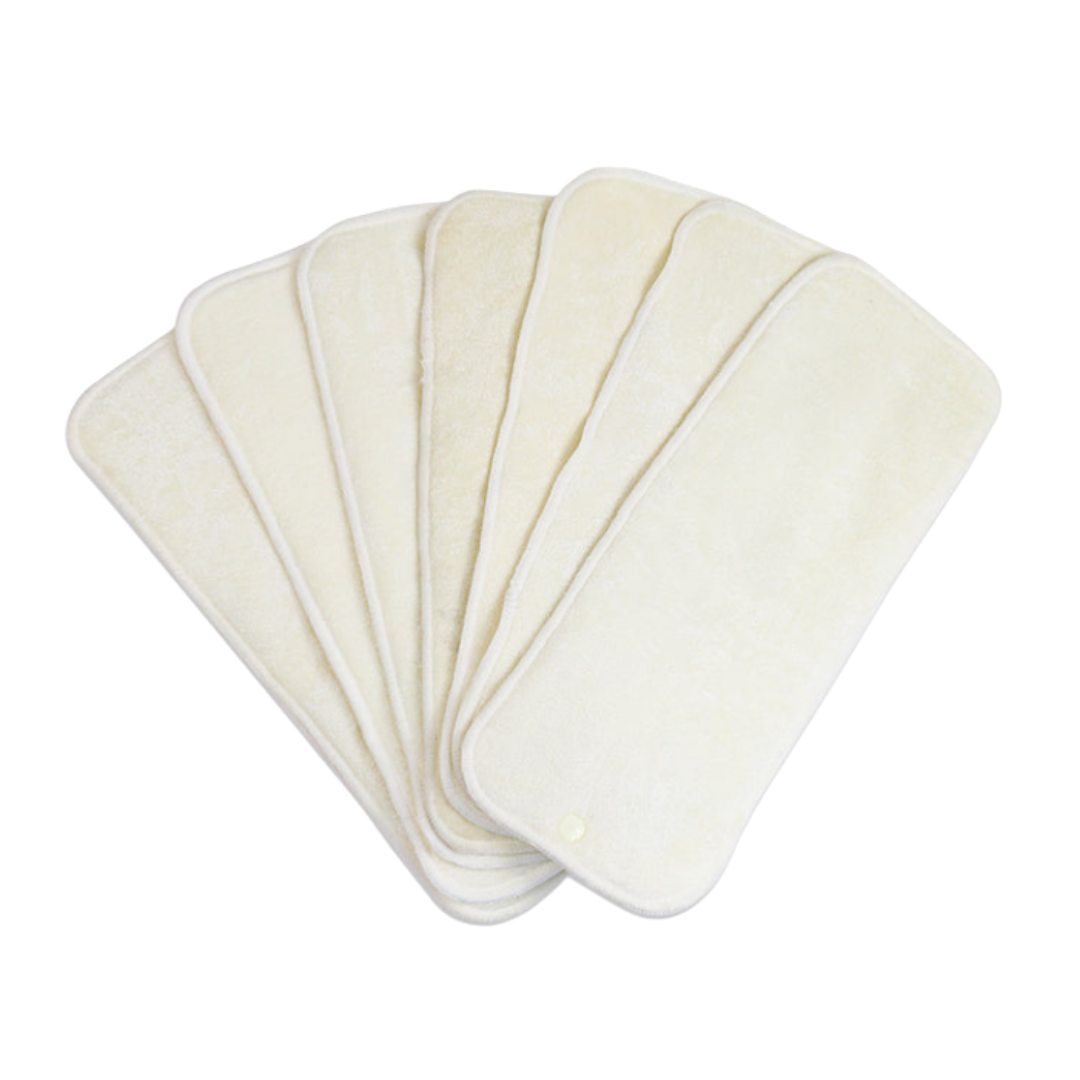 Reusable Cloth Nappies - One Size Fits 3-17kg with Bamboo Insert