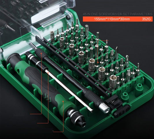 Elecall Screwdrive Mini Precision Screw driver Set, 45 in 1 dealonline.co.nz