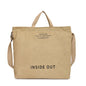 Canvas shoulder bag