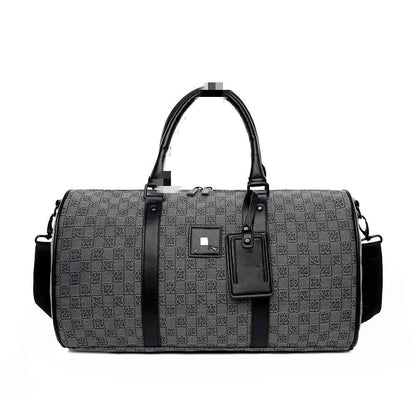 Chessboard diagonal crossbody bag