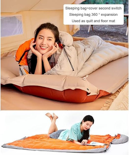Goose Down Envelope Sleeping Bag – Compact & Lightweight LLL3011 ECOTREK