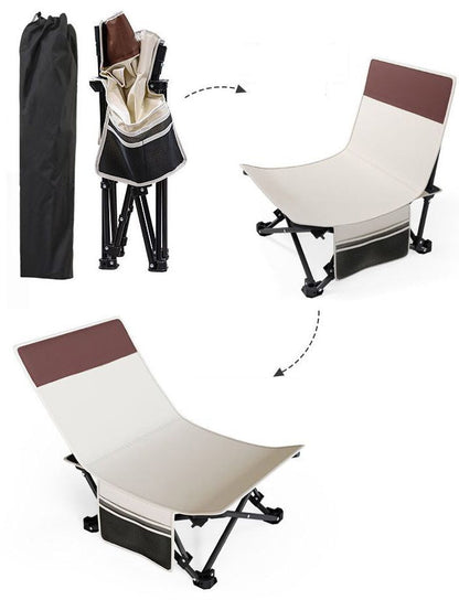 Portable Folding Beach Chair – Outdoor & Office Use ECOTREK
