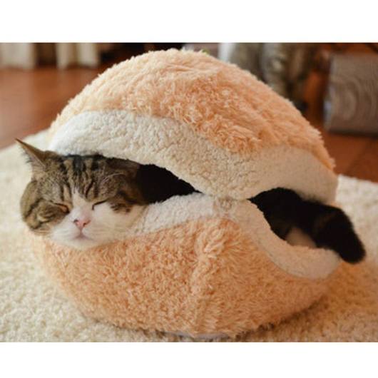 Soft & Cute Hamburger Bed-1