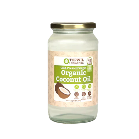 Cold pressed Organic Virgin Coconut Oil  - 1L livelifestore.co.nz