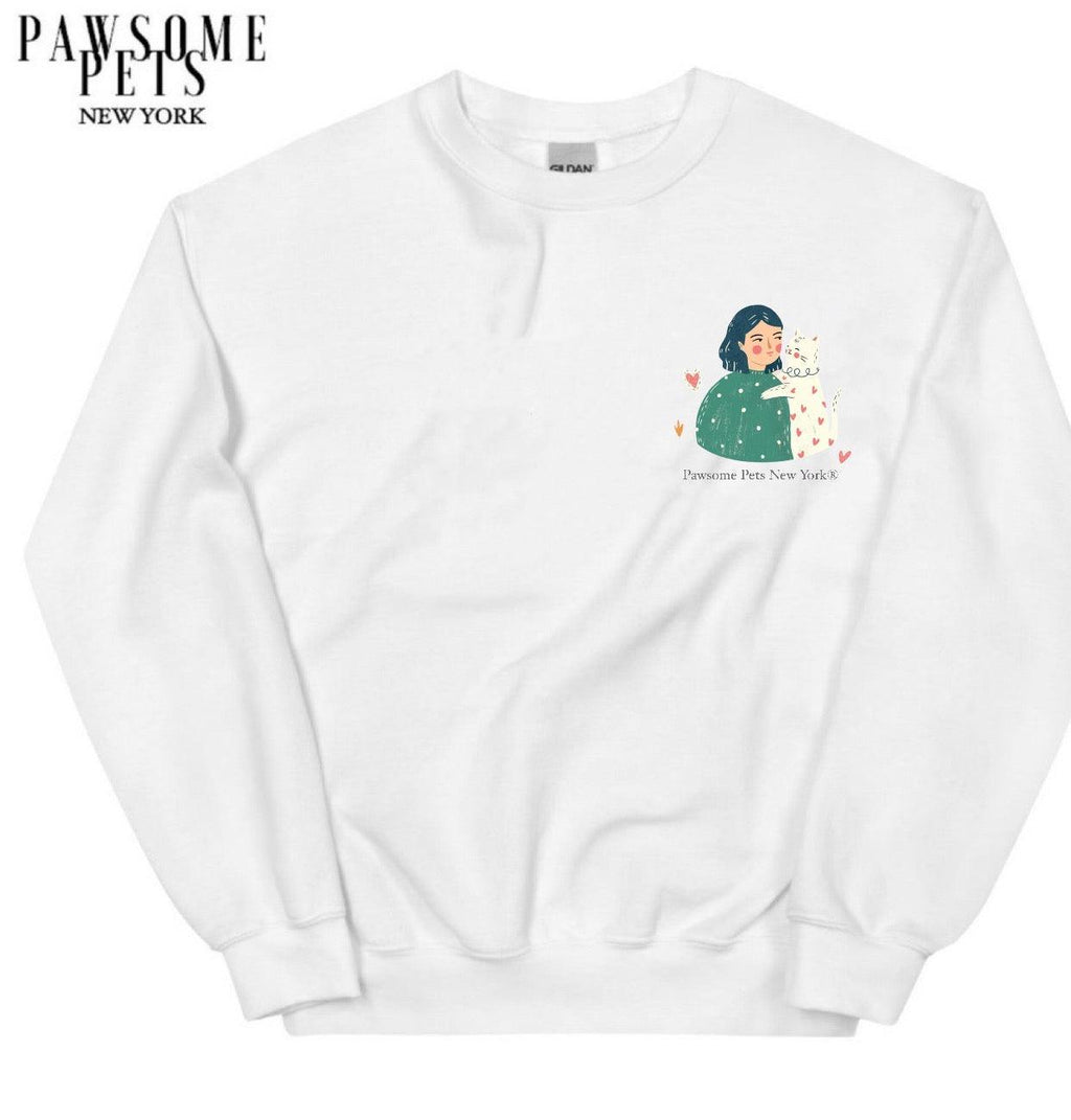 SWEATSHIRT - CAT IS MY LIFE(UPPER RIGHT)-0