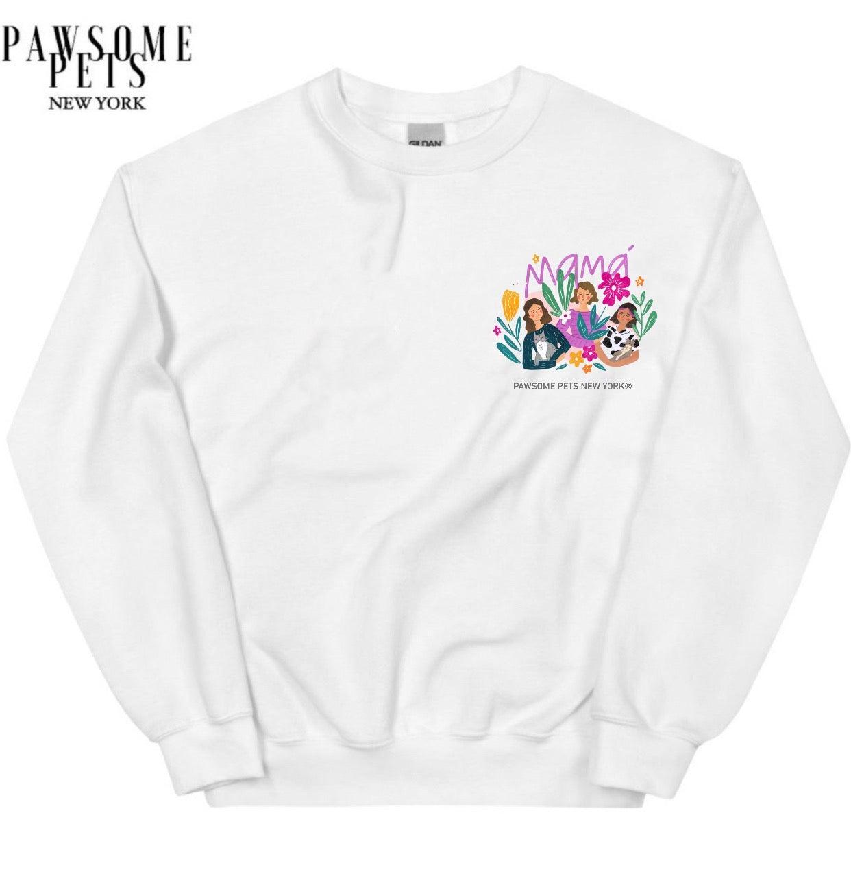 SWEATSHIRT - CAT MAMA(UPPER RIGHT)-0