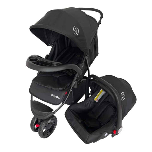 Explorer 3-Wheeler Stroller & Capsule Travel System with Food Tray and Liner