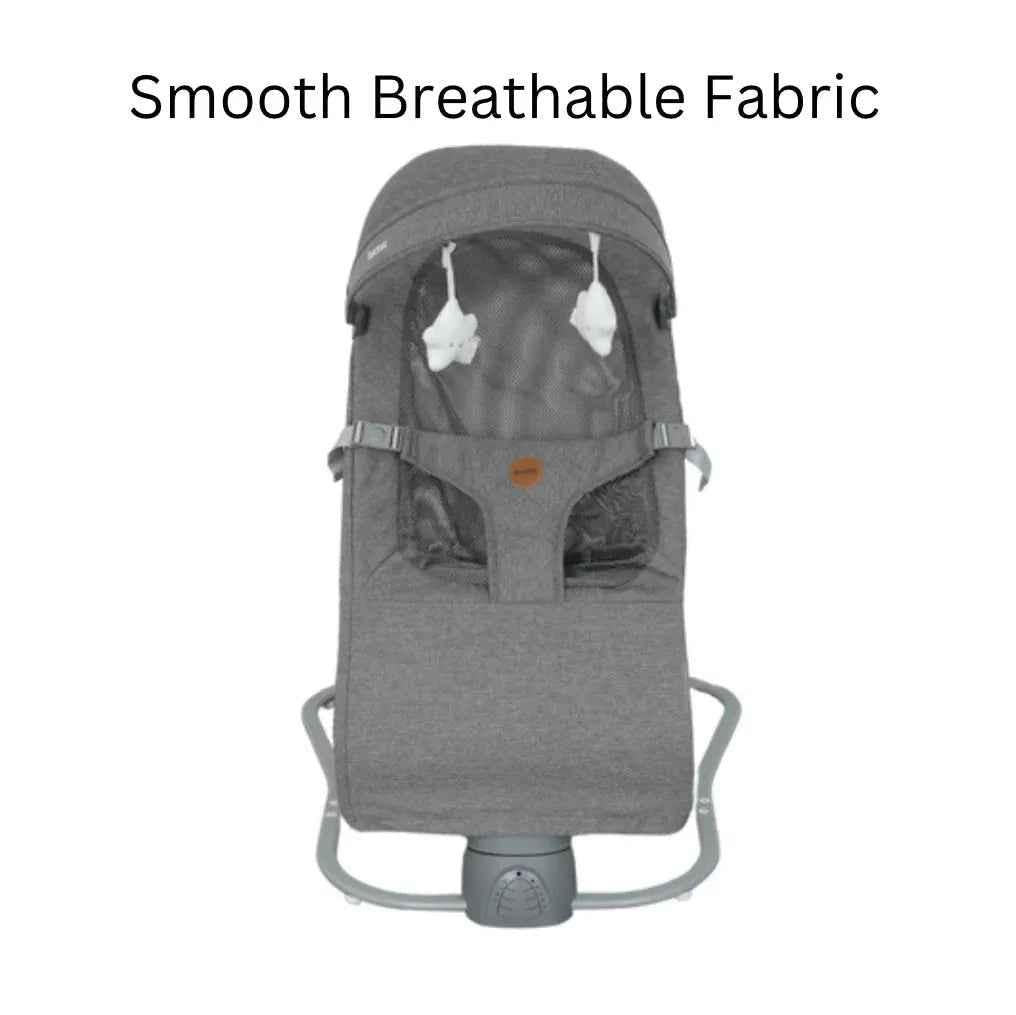 The Muve Electric Rocker Swinging Bouncer with Melodies and Recline