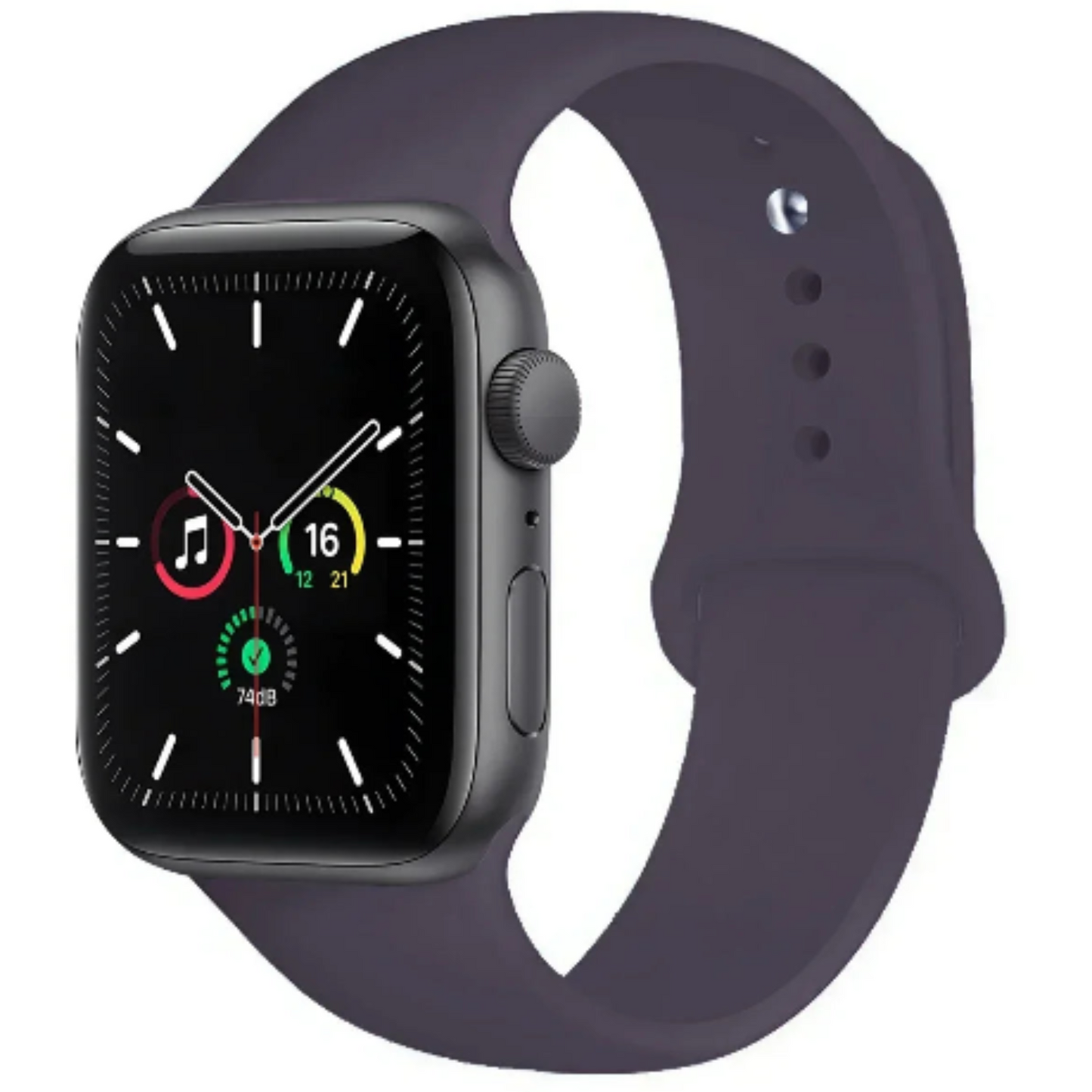 Silicone Strap for Apple Watch Series (42mm - 49mm) Habicare