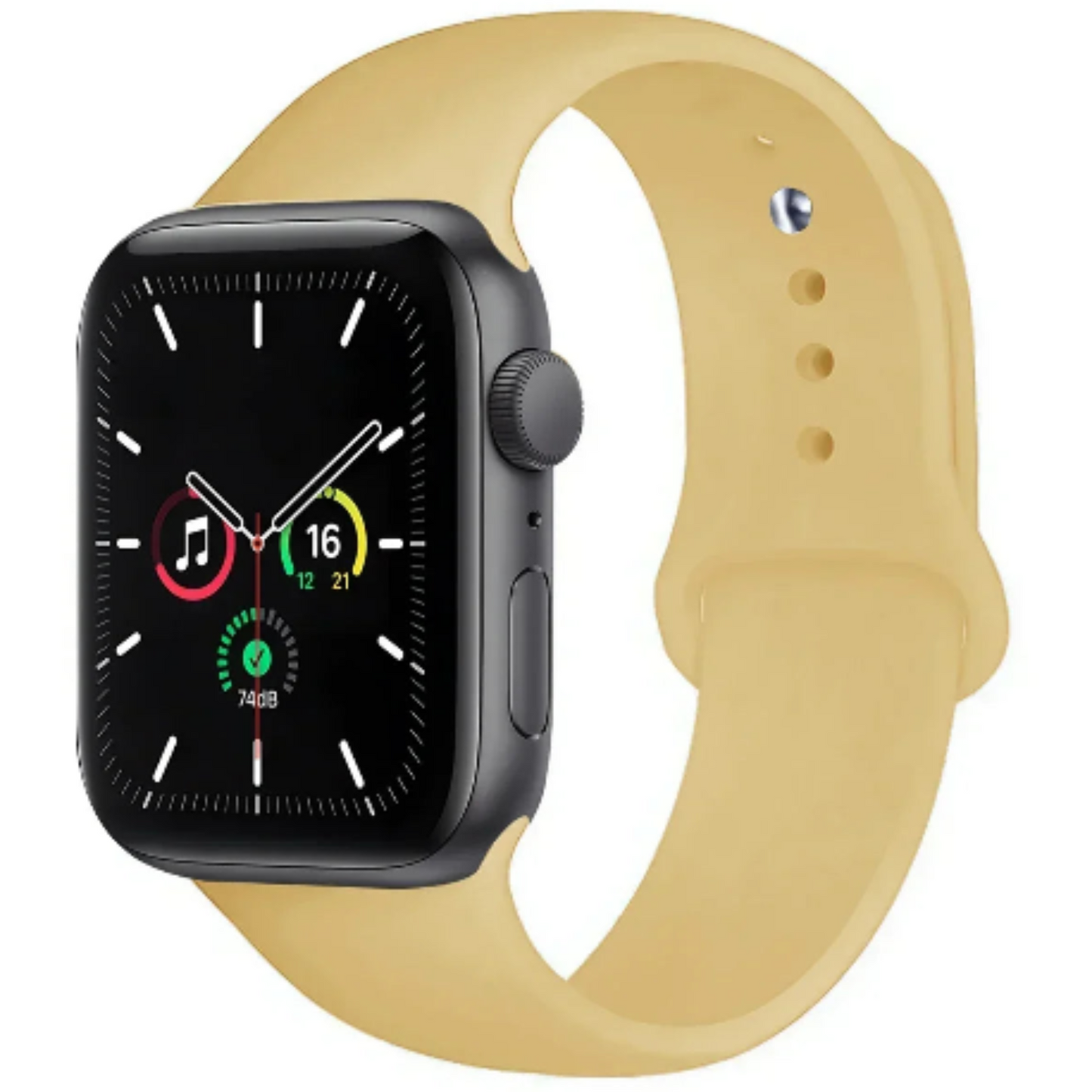 Silicone Strap for Apple Watch Series (42mm - 49mm) Habicare