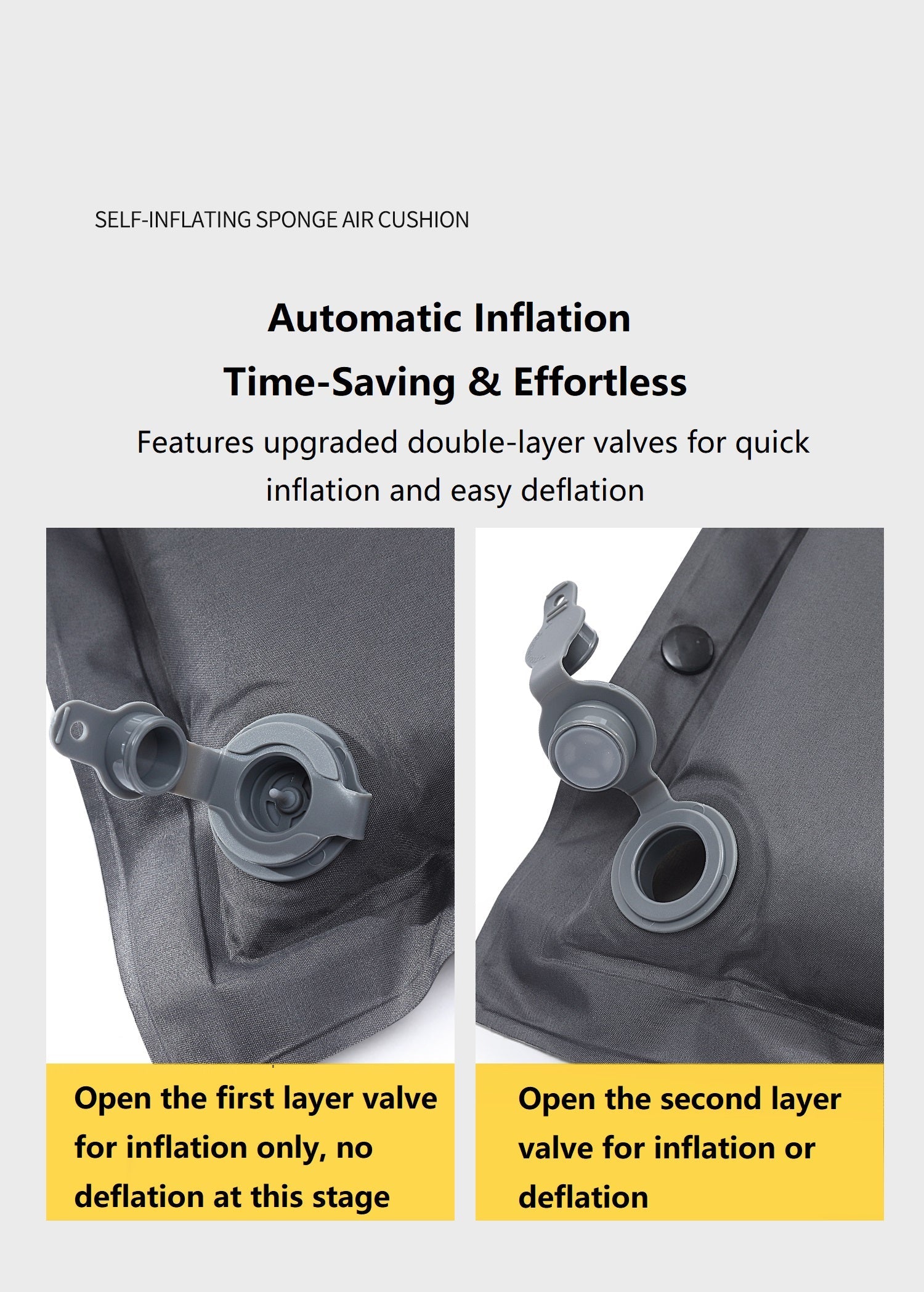 Self-Inflating Mattress – Single Size | Outdoor & Home Use ECOTREK
