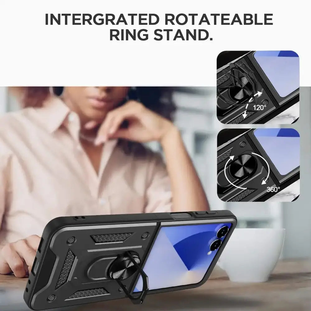 Rugged Military Grade Cover for the Samsung Galaxy Z Flip7 (7 colours available) Habicare
