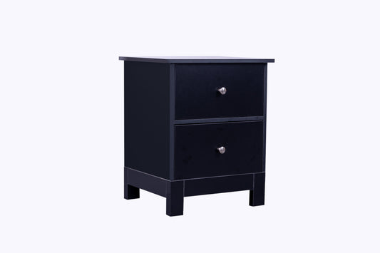 'Pamela' Bedside Table Black sue-e furniture