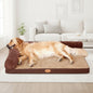 100 x 80cm M Pet Sofa Bed with L-Shaped Cushioned Support dealonline.co.nz