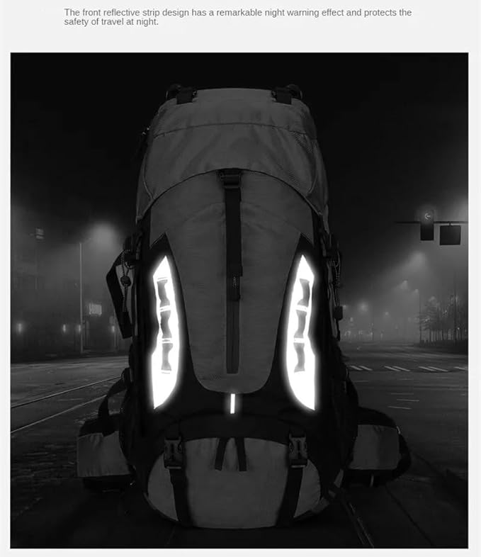 60L Camping & Hiking Backpack – Lightweight Travel Backpack for Outdoor Adventures ECOTREK